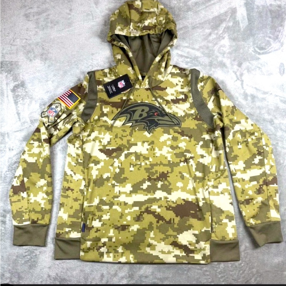 Nike Camo Hoodie Jacket